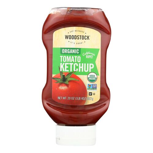 Woodstock, Organic Tomato Ketchup - 042563007430