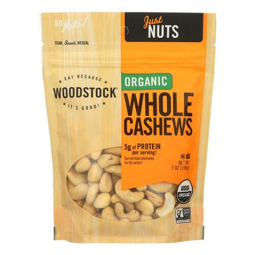 Unsalted whole cashews - 0042563008277