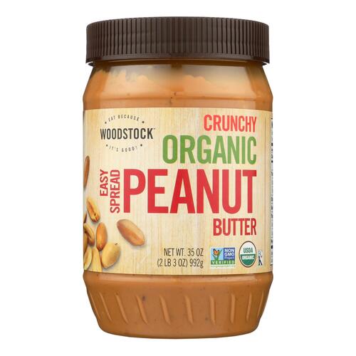 Crunchy easy spread peanut butter, crunchy - 0042563012830