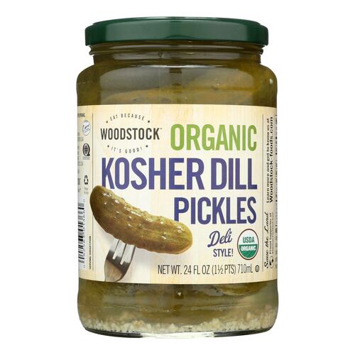 Organic Whole Kosher Dill Pickles - turkey