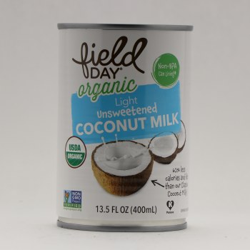 Field day, organic coconut milk - 0042563603588