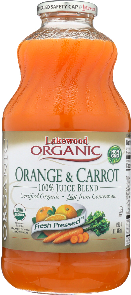 Orange & Carrot Fresh Pressed Juice Blend - 042608459279
