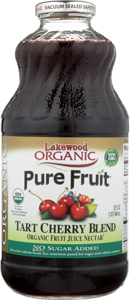 Pure Fruit Tart Cherry Blend Organic Fruit Juice Nectar, Tart Cherry Blend - 042608459774