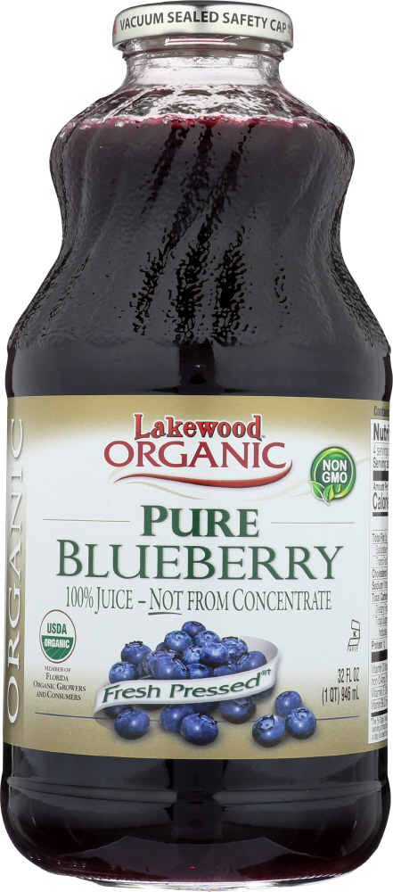 Organic Pure Blueberry Juice - organic