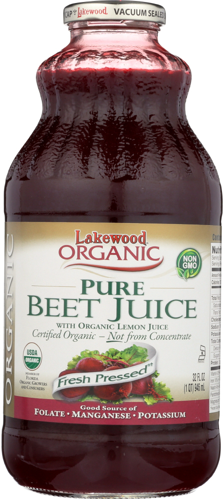 Pure Beet With Organic Lemon Juice Fresh Pressed Juice - 042608470717