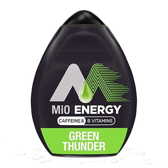 MiO Energy Green Thunder Naturally Flavored Liquid Water Enhancer 1 Count 1.62 fl oz - 043000000427