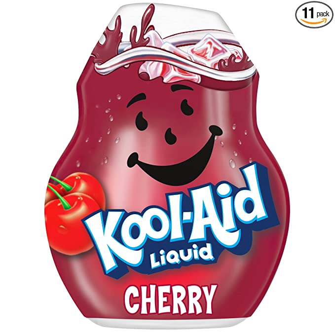 Kool-Aid Cherry Liquid Drink Mix, Caffeine Free, 1.62 fl oz Bottle - 043000005743