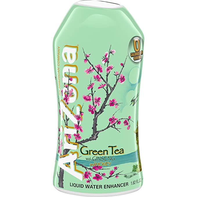  Arizona Green Tea Liquid Drink Mix, 1.62 fl. oz. Bottle  - 043000008522