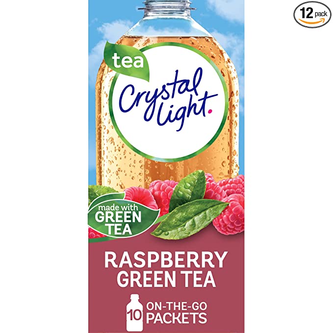 Raspberry Green Tea Drink Mix, Raspberry - 043000012871
