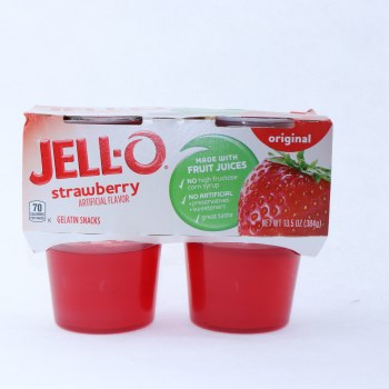 Gelatin Snacks, Strawberry - 0043000045749