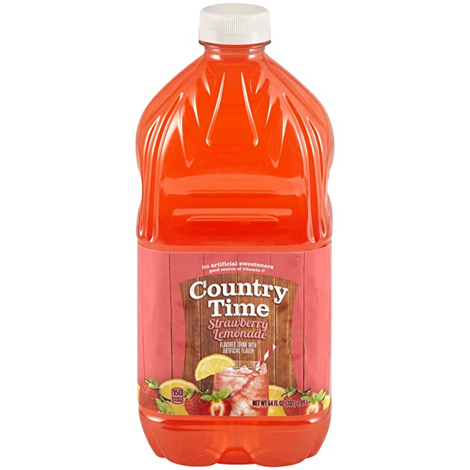 Strawberry Lemonade Flavored Drink, Strawberry Lemonade - 043000069967