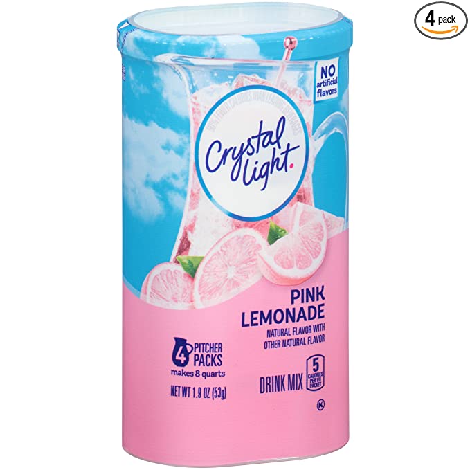 Pink Lemonade Drink Mix, Pink Lemonade - 043000950197