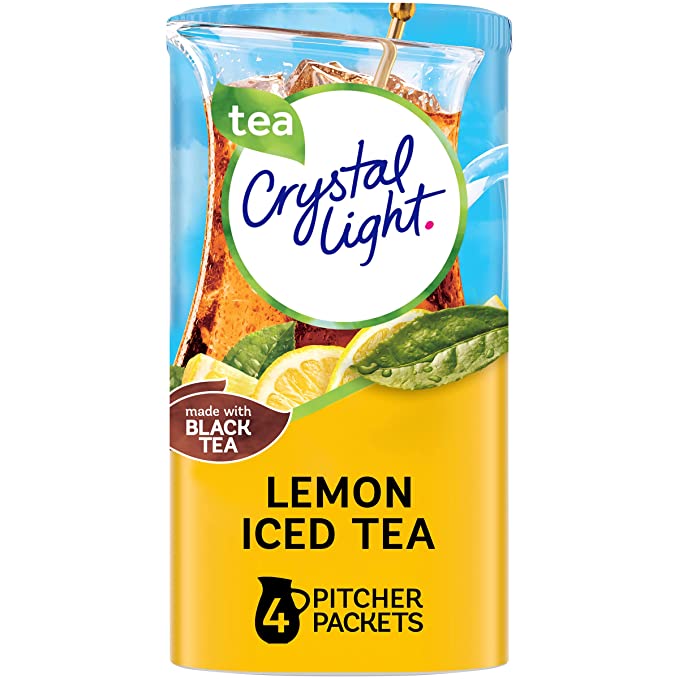 Lemon Iced Tea Drink Mix Pitcher Packets, Lemon Iced Tea - 043000950258
