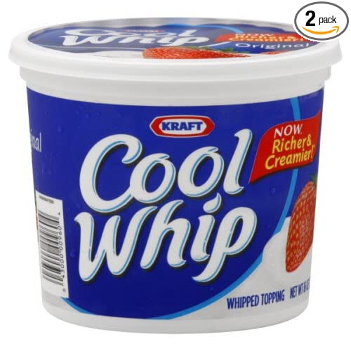  KRAFT COOL WHIP TOPPING 16 OZ PACK OF 2  - 043100355670