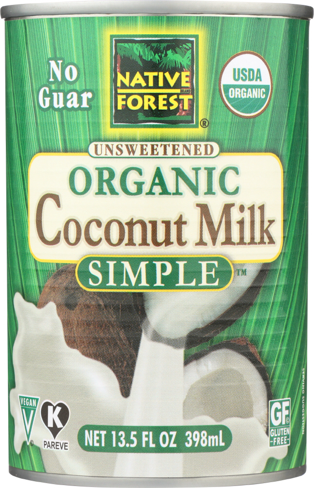 Organic Unsweetened Coconut Milk, Unsweetened - 043182002066