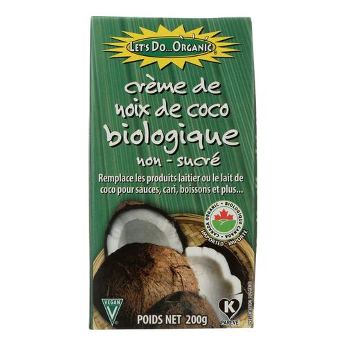 Let's Do Organics Organic Creamed - Coconut - Case Of 6 - 7 Oz. - spicy