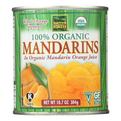 Native Forest Organic Mandarin - Oranges - Case Of 6 - 10.75 Oz. - 043182008686