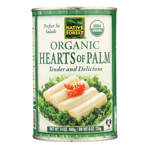 Native Forest Organic Hearts - Palm - Case Of 12 - 14 Oz. - 043182008907