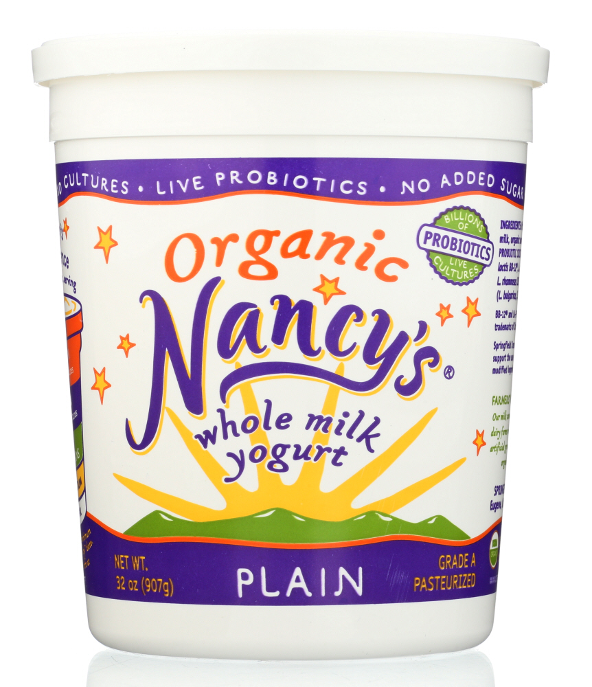 Plain Probiotic Whole Milk Yogurt, Plain - 043192105009