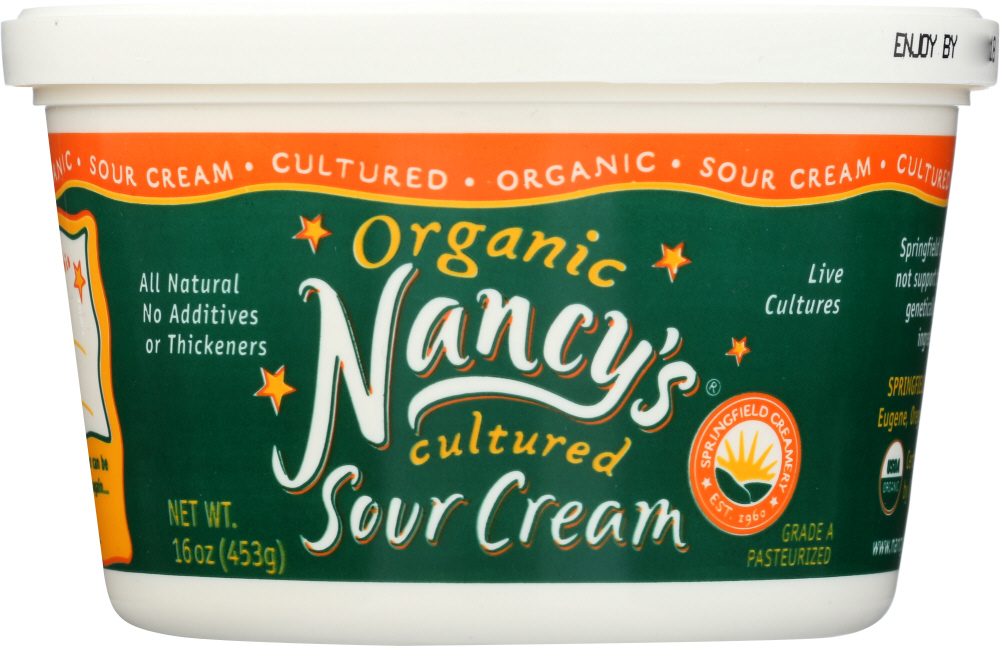 NANCYS: Organic Cultured Sour Cream, 16 oz - 0043192405154