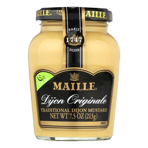 Maille Mustard - Dijon - Origale - Natural - Traditional - 7.5 Oz - Case Of 6 - 0043646104824