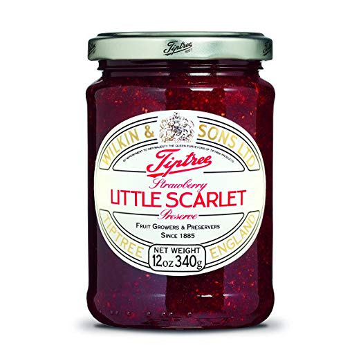 TIPTREE: Preserve Little Scarlet Strawberry, 12 oz - 0043647150011