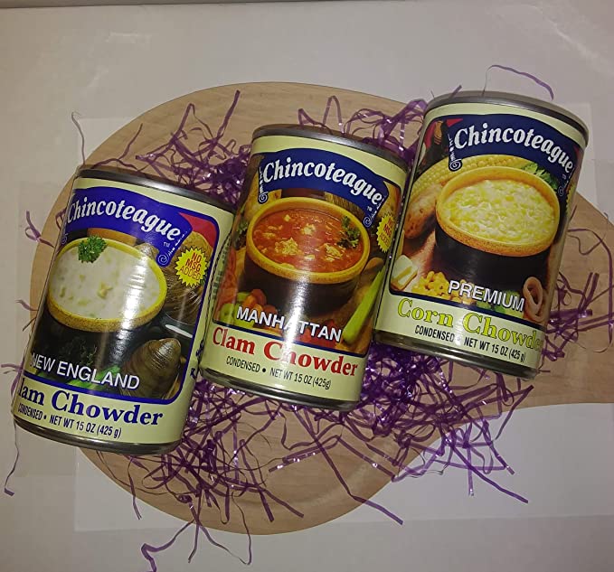  Chincoteague Seafood Chowder Sampler Board 1 Count (Pack of 1)  - 043787060508