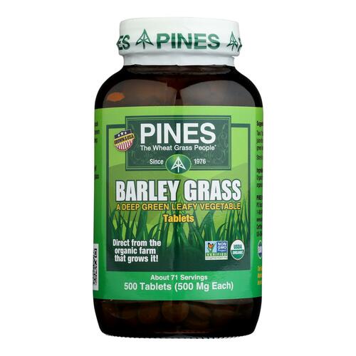 Pines International Barley Grass - 500 Mg - 500 Tablets - 043952000384