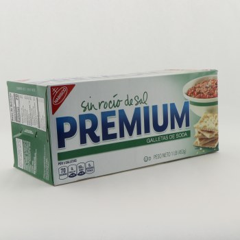 Nabisco premium crackers unsalted1x16 oz - 0044000000554