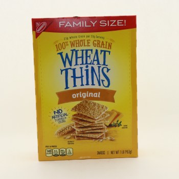 Nabisco wheat thins crackers 1x16 oz - 0044000002251