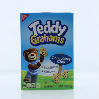 Nabisco Teddy Grahams Cookies Chocolate Chip 1X10.000 Oz - 00044000005979