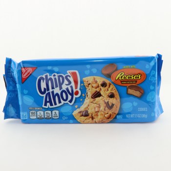 Nabisco chips ahoy! cookies made w reeses pb cups1x9.5 oz - 0044000024567