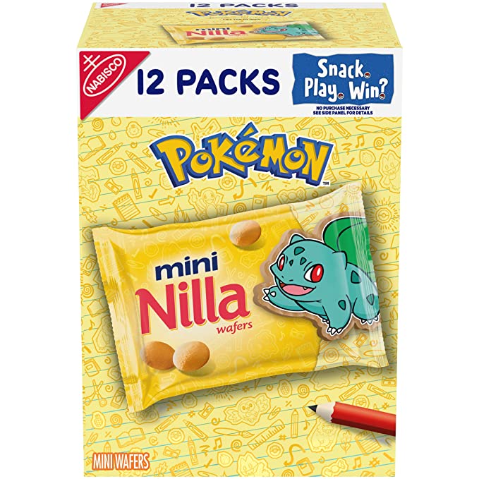  Nilla Mini Wafer Cookies, Vanilla, Pack of 12  - organic