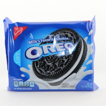 Nabisco oreo cookies 1x14.3 oz - 0044000032029