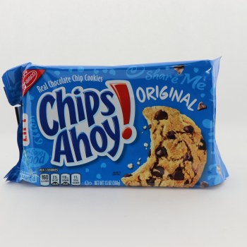 Nabisco chips ahoy! cookies original 12x13 oz - 0044000032197