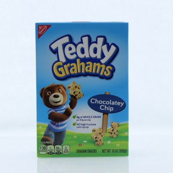 Nabisco teddy grahams cookies chocolate 1x10 oz - 0044000045579