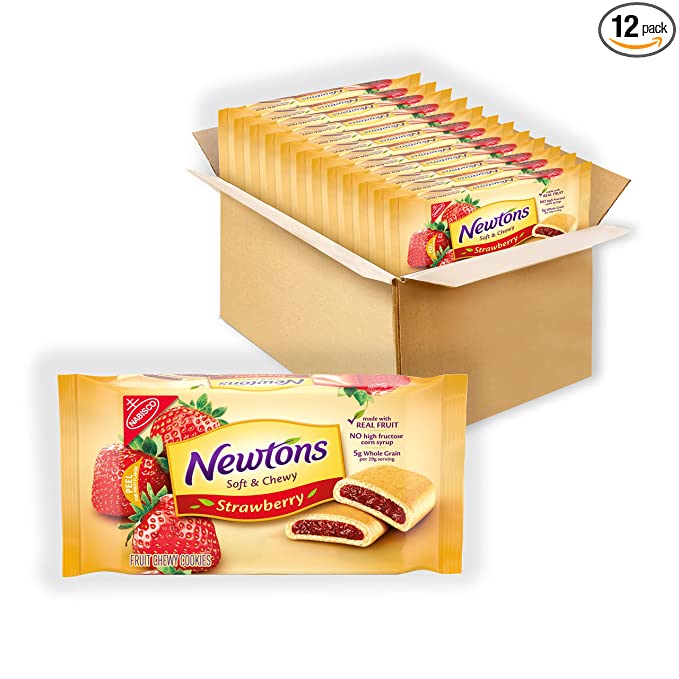 Nabisco, Newtons, Fruit Chewy Cookies, Strawberry - 044000046507