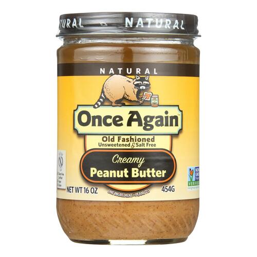 Unsweetened creamy peanut butter, unsweetened - 0044082031415