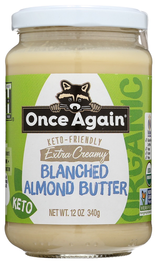 Extra Creamy Keto-Friendly Blanched Almond Butter, Extra Creamy - 044082514420