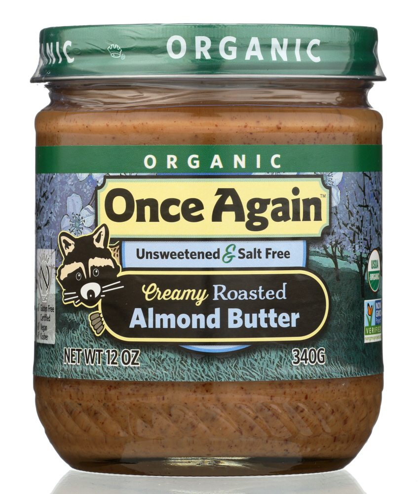 Unsweetened & Roasted Creamy Almond Butter, Unsweetened & Roasted Creamy - 044082534428