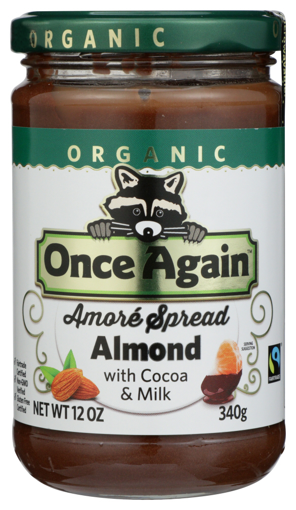 Almond With Cocoa & Milk Amore Spread, Almond With Cocoa & Milk - 044082537269