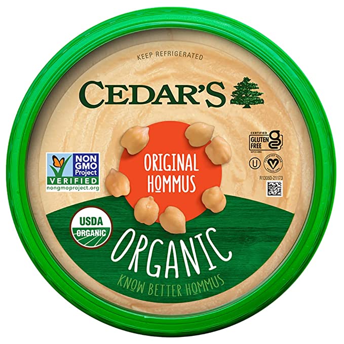 Cedar's Foods, Organic Original Hommus, 16 Oz - 044115416011