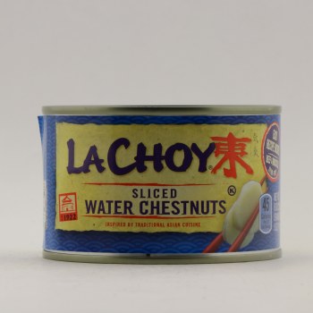 LA CHOY Water Chestnut Slices, 8 OZ - 0044300123915