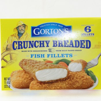 Crunchy breaded fish fillets, crunchy breaded - 0044400156004