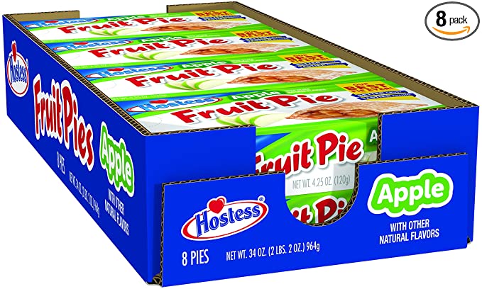  Hostess Fruit Pie, Apple, 4.25 Ounce (Pack of 8)  - chocolate