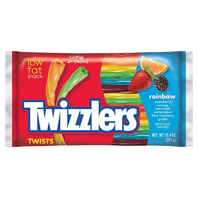 Twizzlers Rainbow Twists 12.4oz  - 045635113053