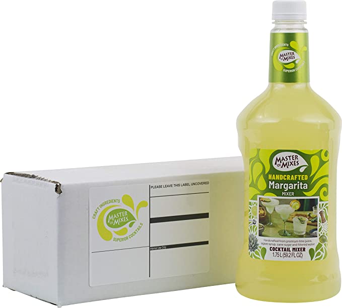  Master of Mixes Margarita Drink Mix, Ready To Use, 1.75 Liter Bottle (59.2 Fl Oz), Individually Boxed  - 070491912069