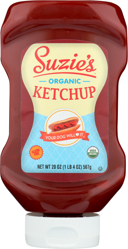 SUZIE’S: Organic Ketchup, 20 oz - 0047281200361