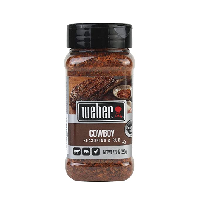Weber Cowboy Seasoning & Rub (7.25 oz.) - 047600299175