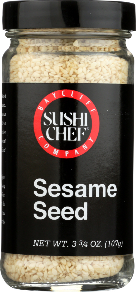 SUSHI CHEF: Sesame Seed, 3.75 oz - 0047834060121